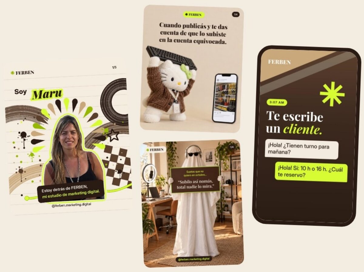 Piezas de Ferben: presentación de Maru, memes de agencia y una automatización respondiendo de madrugada